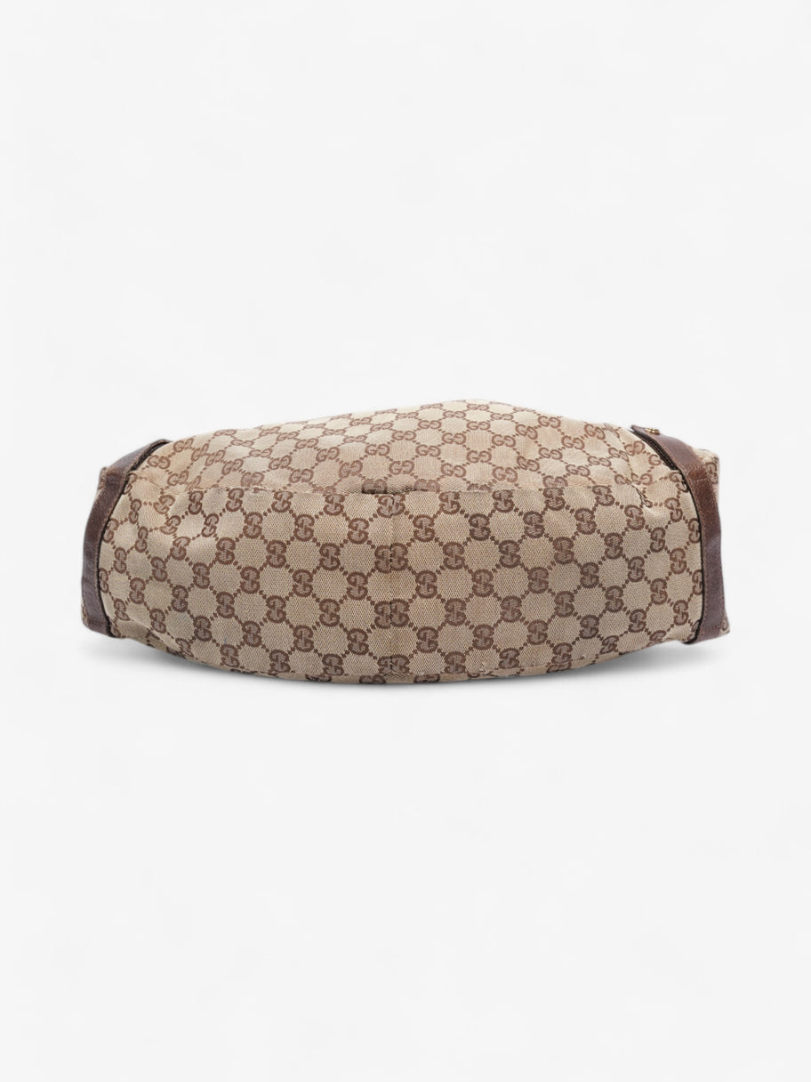 Gucci Abbey Tote GG Supreme / Brown Canvas Image 6