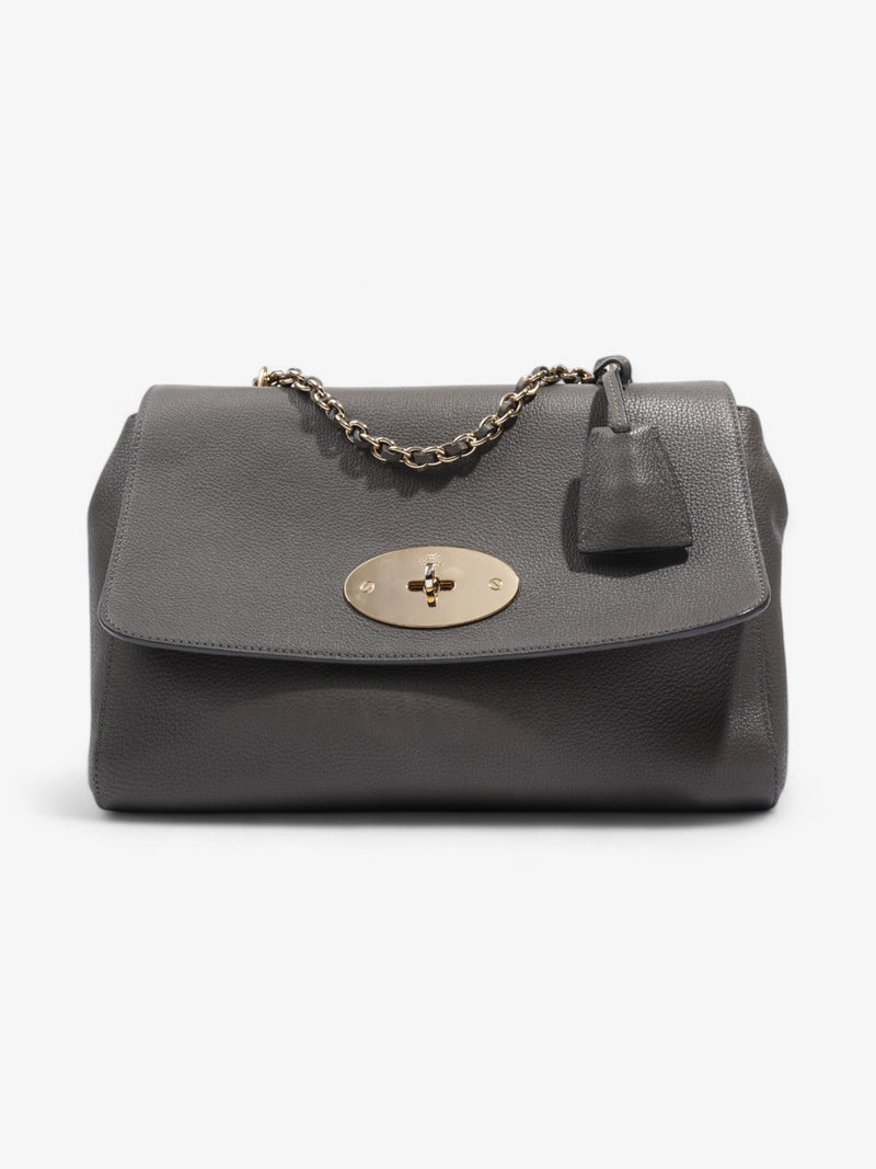  Mulberry Lily Charcoal Grained Leather Medium