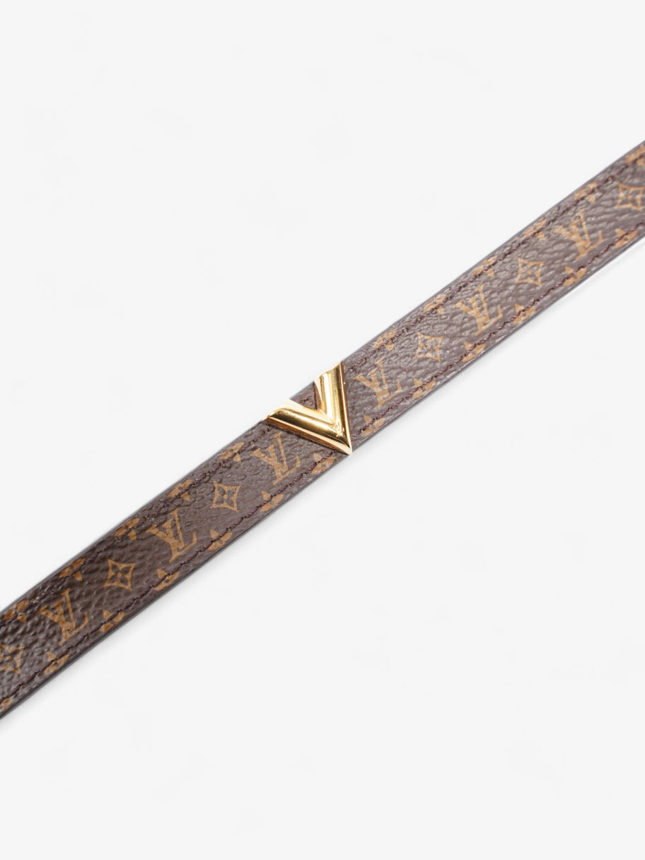 Louis Vuitton Essential V Bracelet Monogram / Gold Canvas 19 Image 2