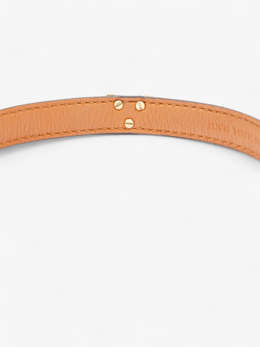 Louis Vuitton Essential V Bracelet Monogram / Gold Canvas 19 Image 4