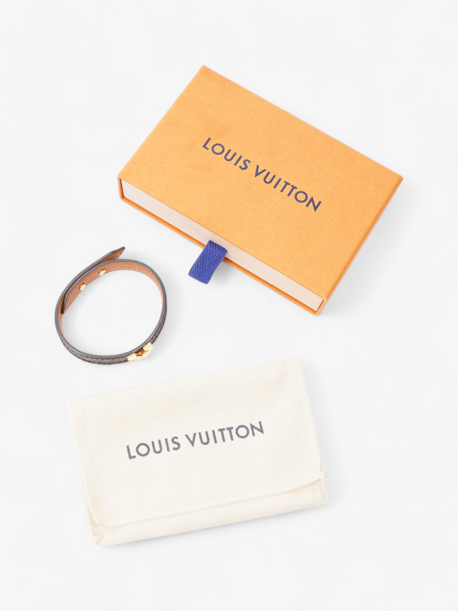 Louis Vuitton Essential V Bracelet Monogram / Gold Canvas 19 Image 5