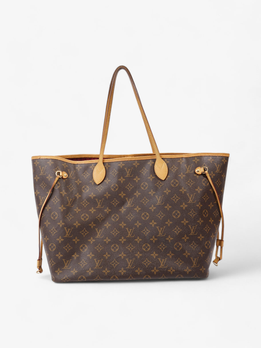 Louis Vuitton Never full GM Monogram / Brown Coated Canvas Image 4