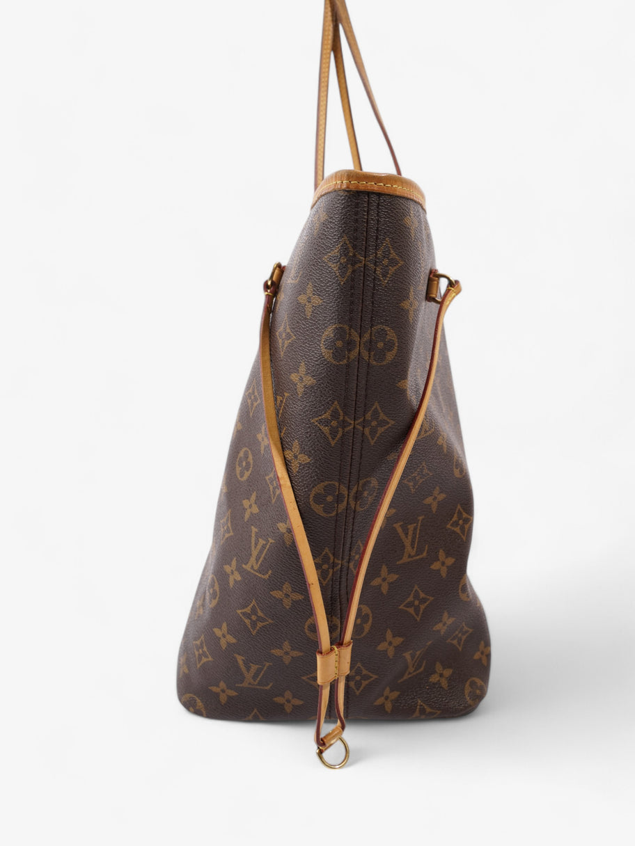 Louis Vuitton Never full GM Monogram / Brown Coated Canvas Image 5