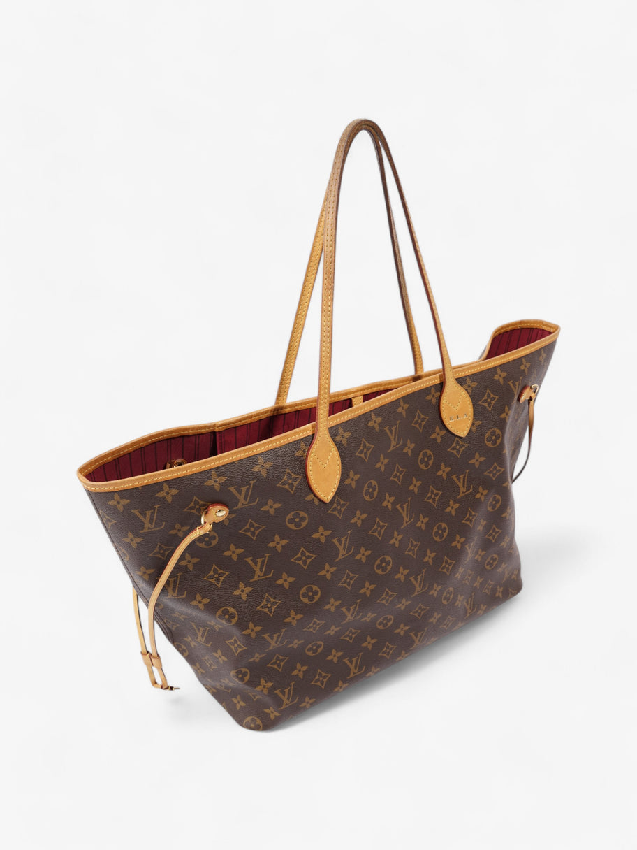 Louis Vuitton Never full GM Monogram / Brown Coated Canvas Image 7