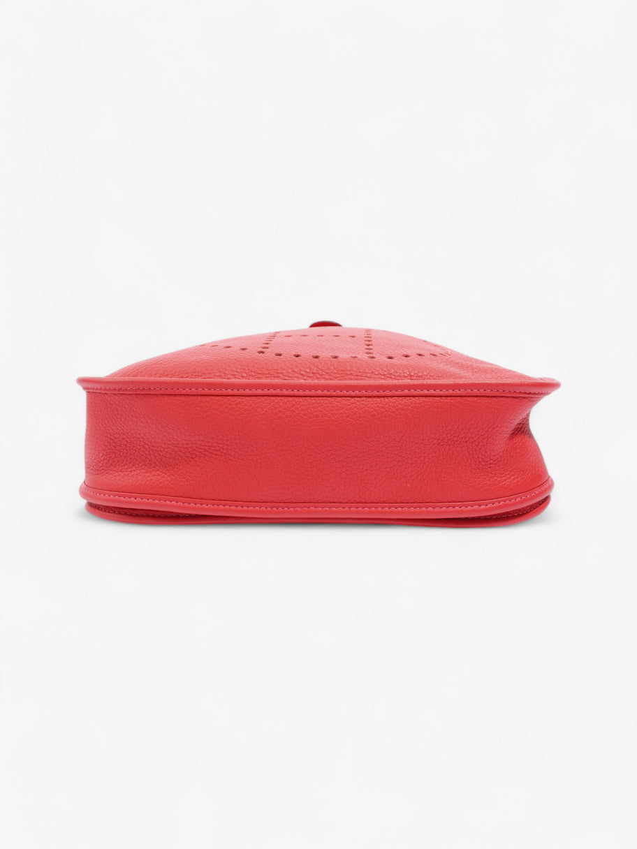 Hermes Evelyne III Red Clemence Leather 29 Image 6