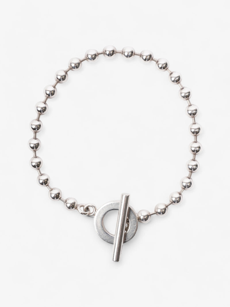  Gucci Beaded Bracelet with Toggle Silver Silver Sterling