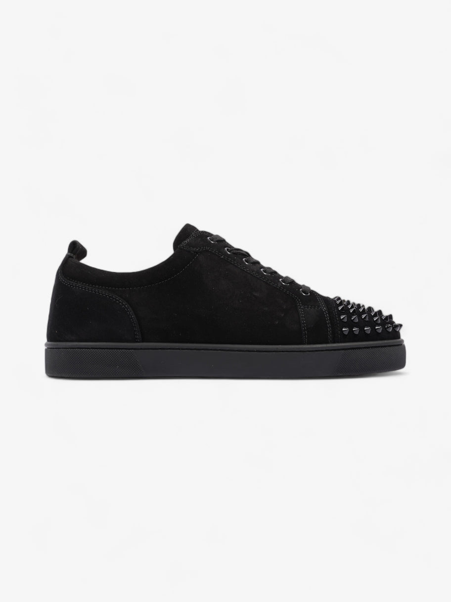 Christian Louboutin Louis Junior Spikes Flat Black Suede EU 43.5 UK 9.5 Image 1