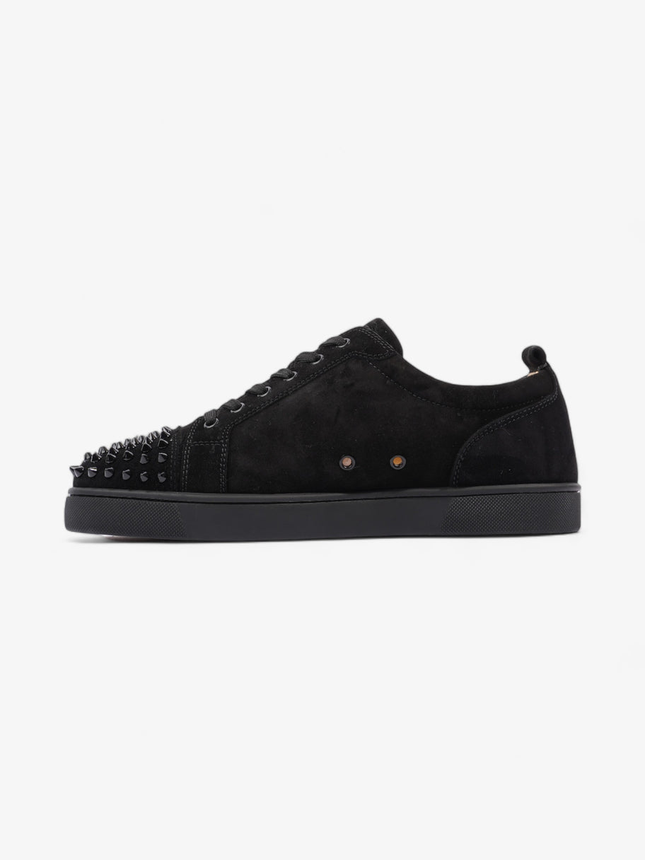 Christian Louboutin Louis Junior Spikes Flat Black Suede EU 43.5 UK 9.5 Image 3