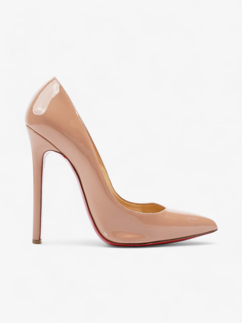  Pigalle Heels 120mm Nude Patent Leather EU 40 UK 7