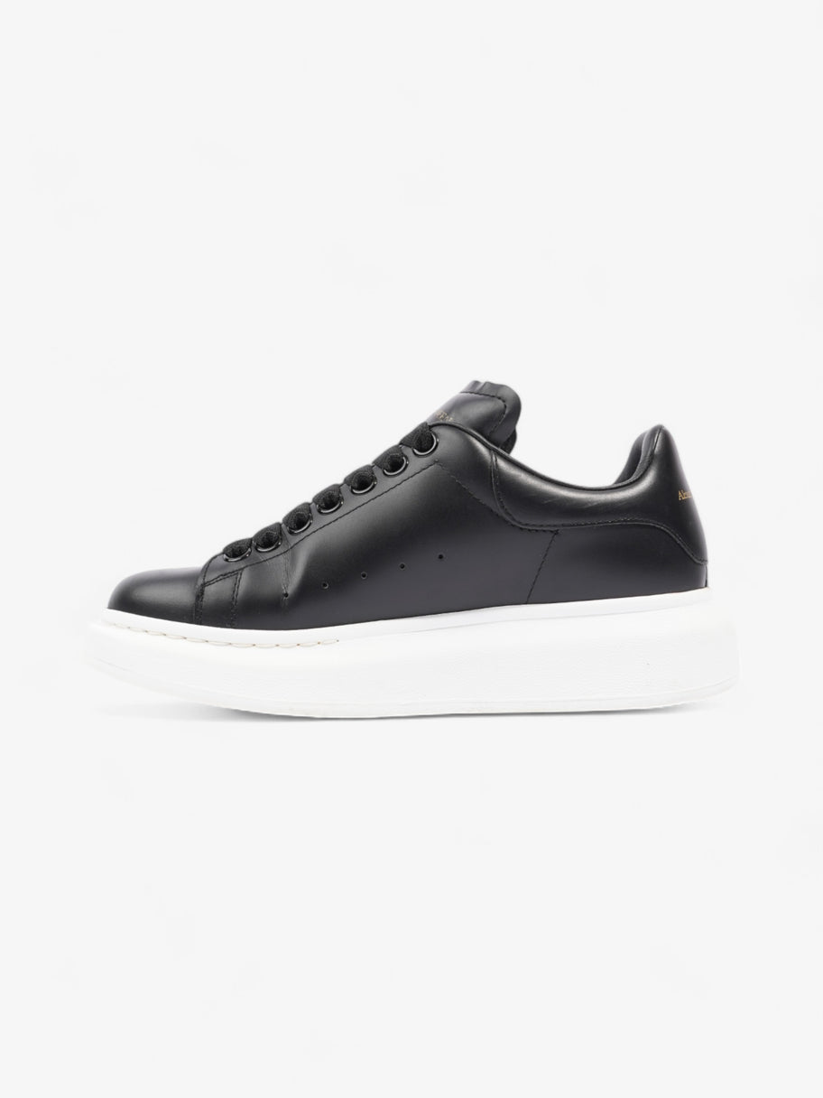 Alexander McQueen Oversized Sneakers Black Leather EU 37 UK 4 Luxe Collective