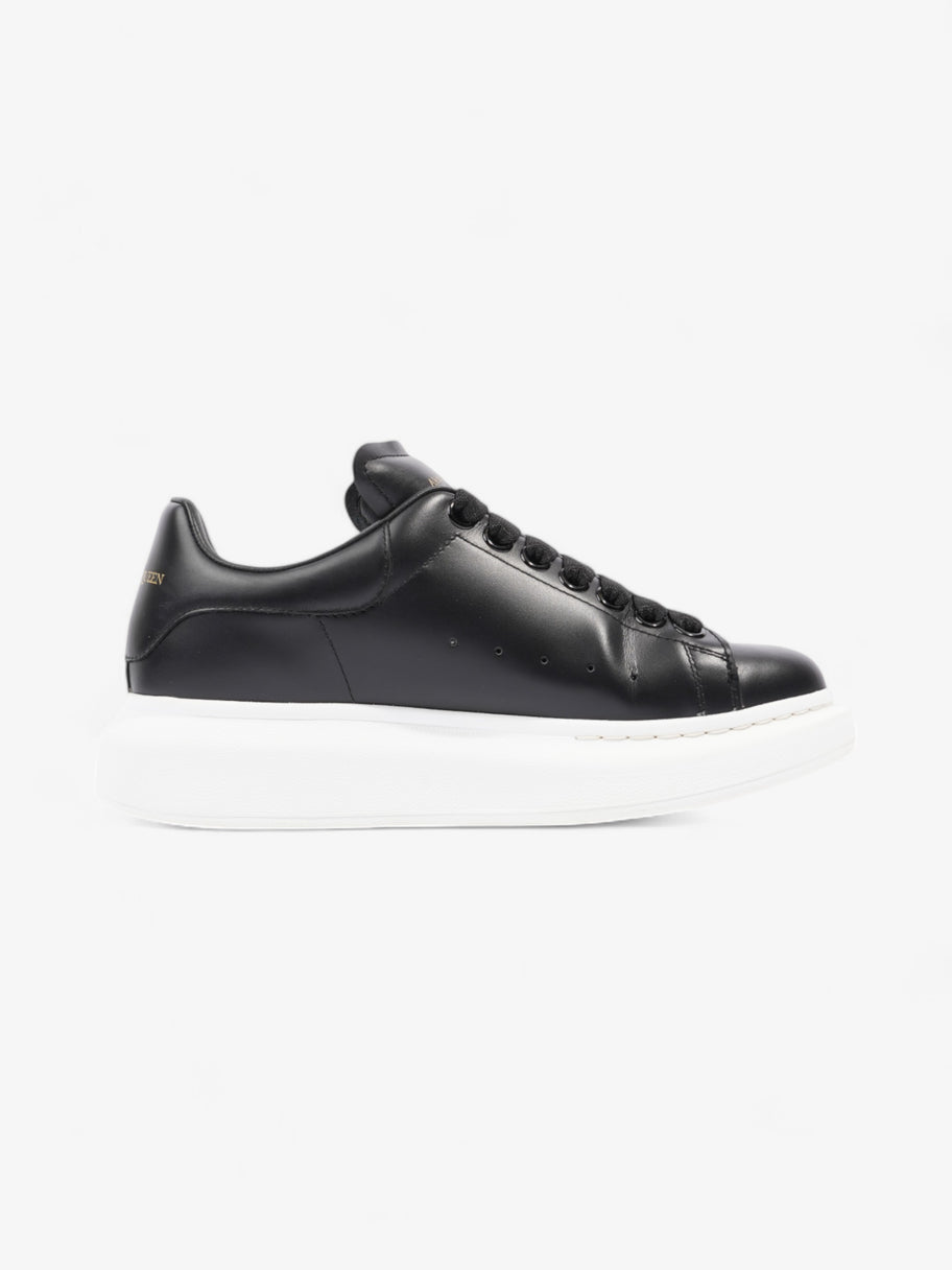 Alexander McQueen Oversized Sneakers Black Leather EU 37 UK 4 Luxe Collective