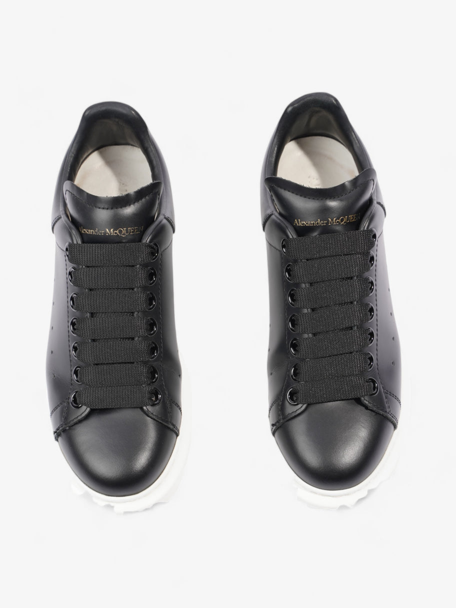 Alexander McQueen Oversized Sneakers Black Leather EU 37 UK 4 Image 8