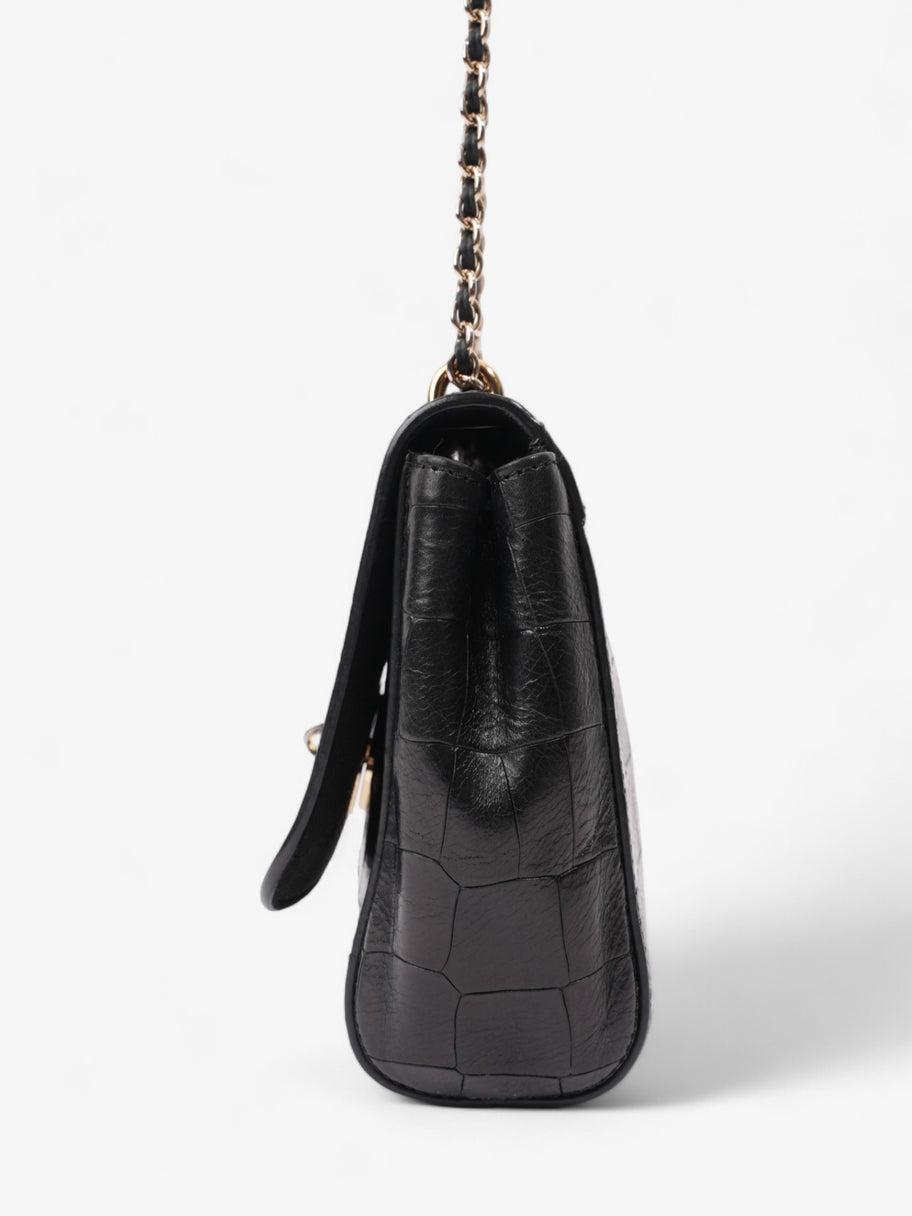 Mulberry Lily Black Embossed Leather Small Image 3