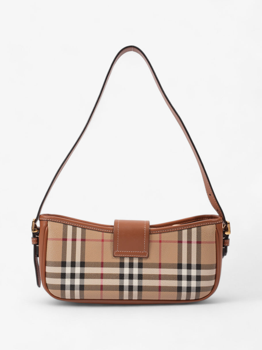 Burberry Sling Bag Vintage Check / Briar Brown Canvas Image 4