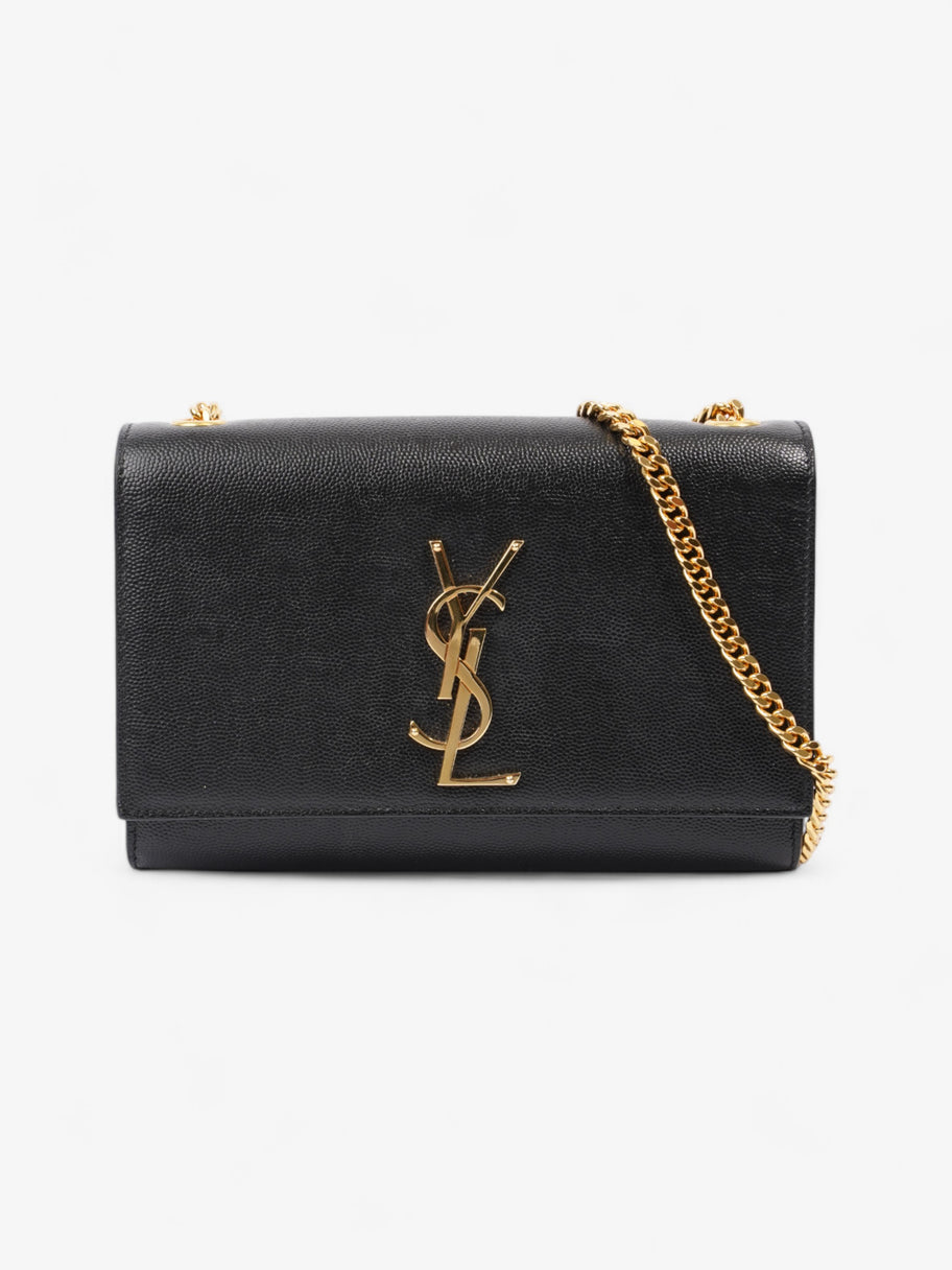 Saint Laurent Kate Black Calfskin Leather Small Image 1