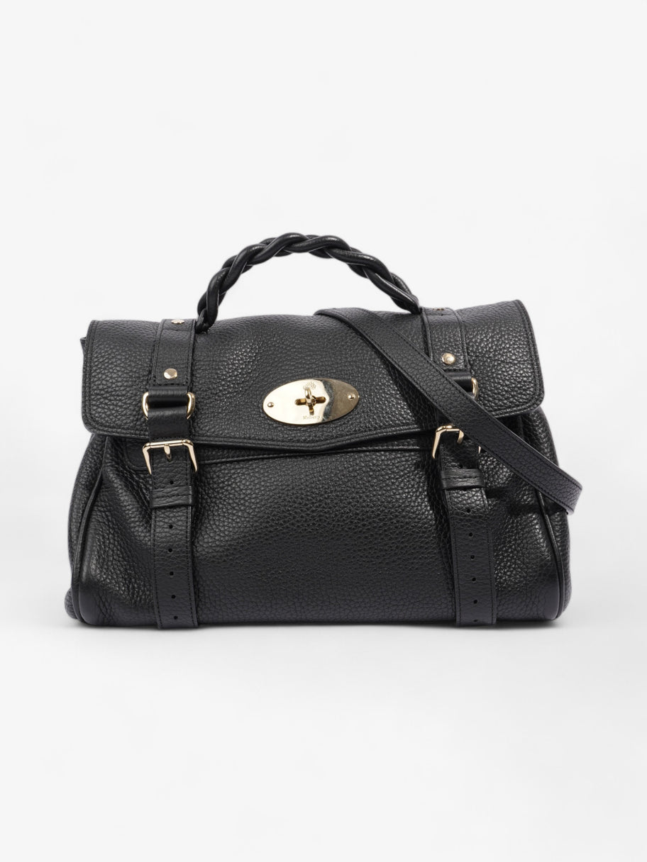 Mulberry Alexa Black Grained Leather Image 1