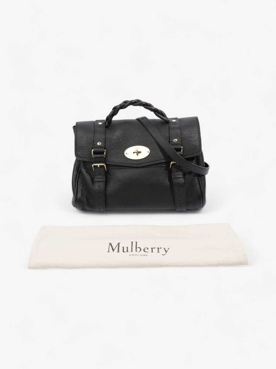 Mulberry Alexa Black Grained Leather Image 8