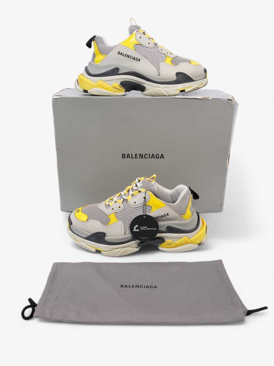 Balenciaga triple s grey yellow hotsell