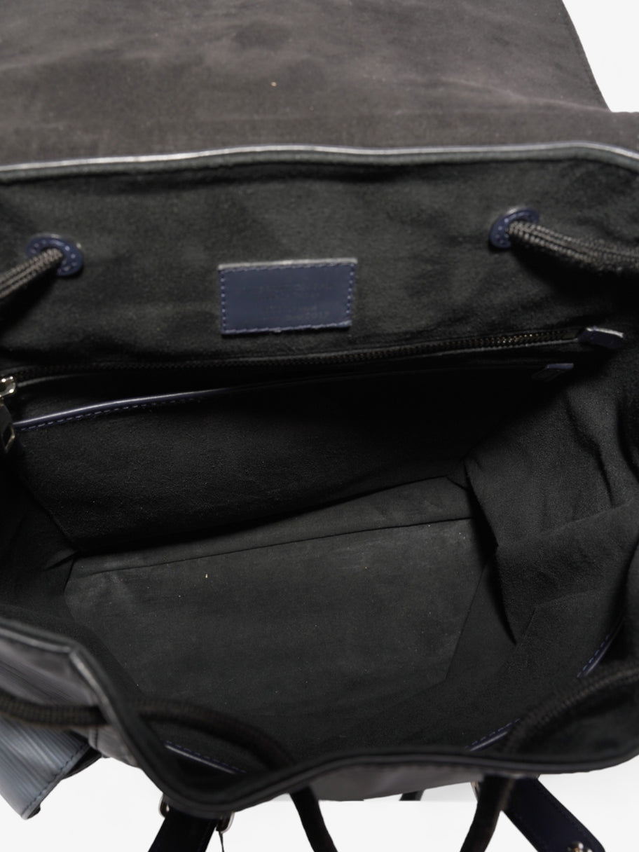 Christopher Backpack PM Monogram Eclipse / Navy Epi Leather Image 9