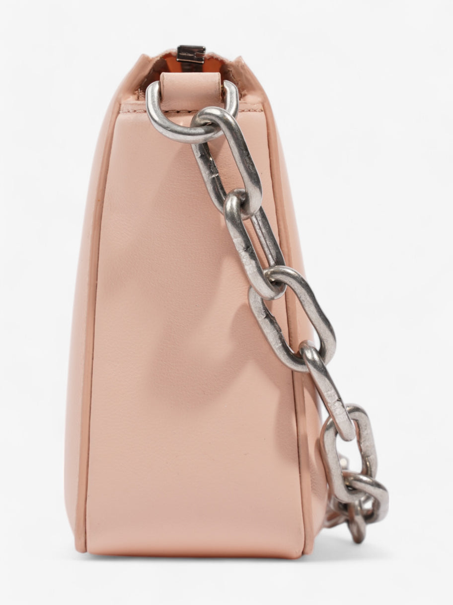 Off White Burrow Zipped Pouch Light Pink Leather 20 Image 3