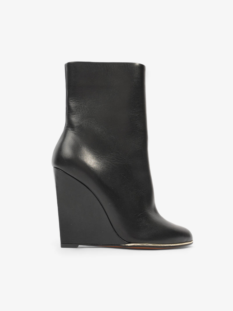  Ankle Boot 100 Black Leather EU 37 UK 4