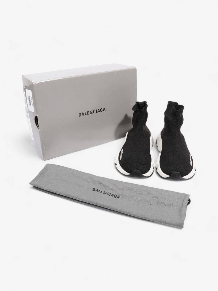 Balenciaga Speed Black / White Cotton EU 37 UK 4 Image 9