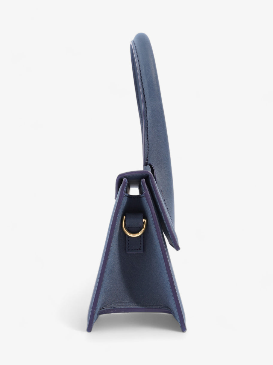 Jacquemus Le Chiquito Moyen Navy Blue Leather Image 5