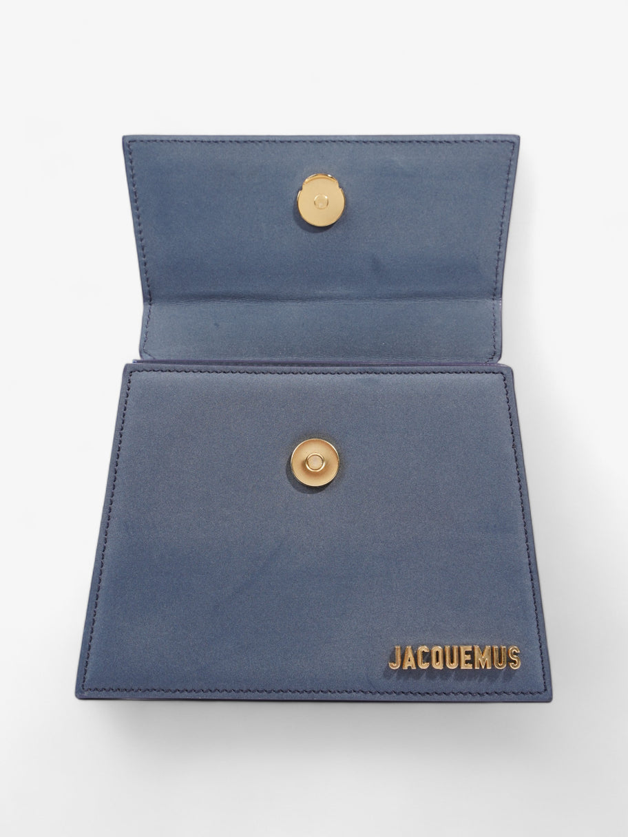 Jacquemus Le Chiquito Moyen Navy Blue Leather Image 7