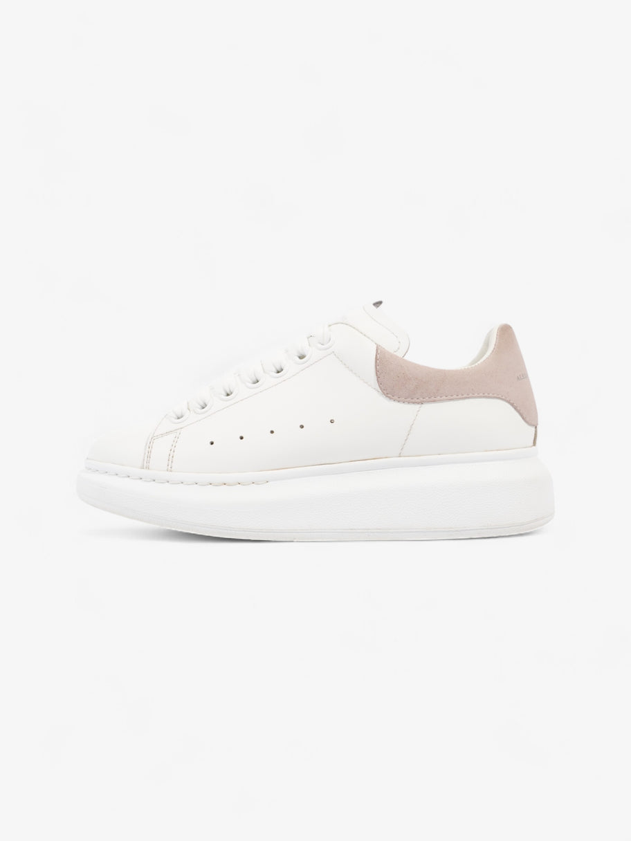 Alexander McQueen Oversized Sneaker White / Pink Tab Leather EU 37.5 UK 4.5 Image 5