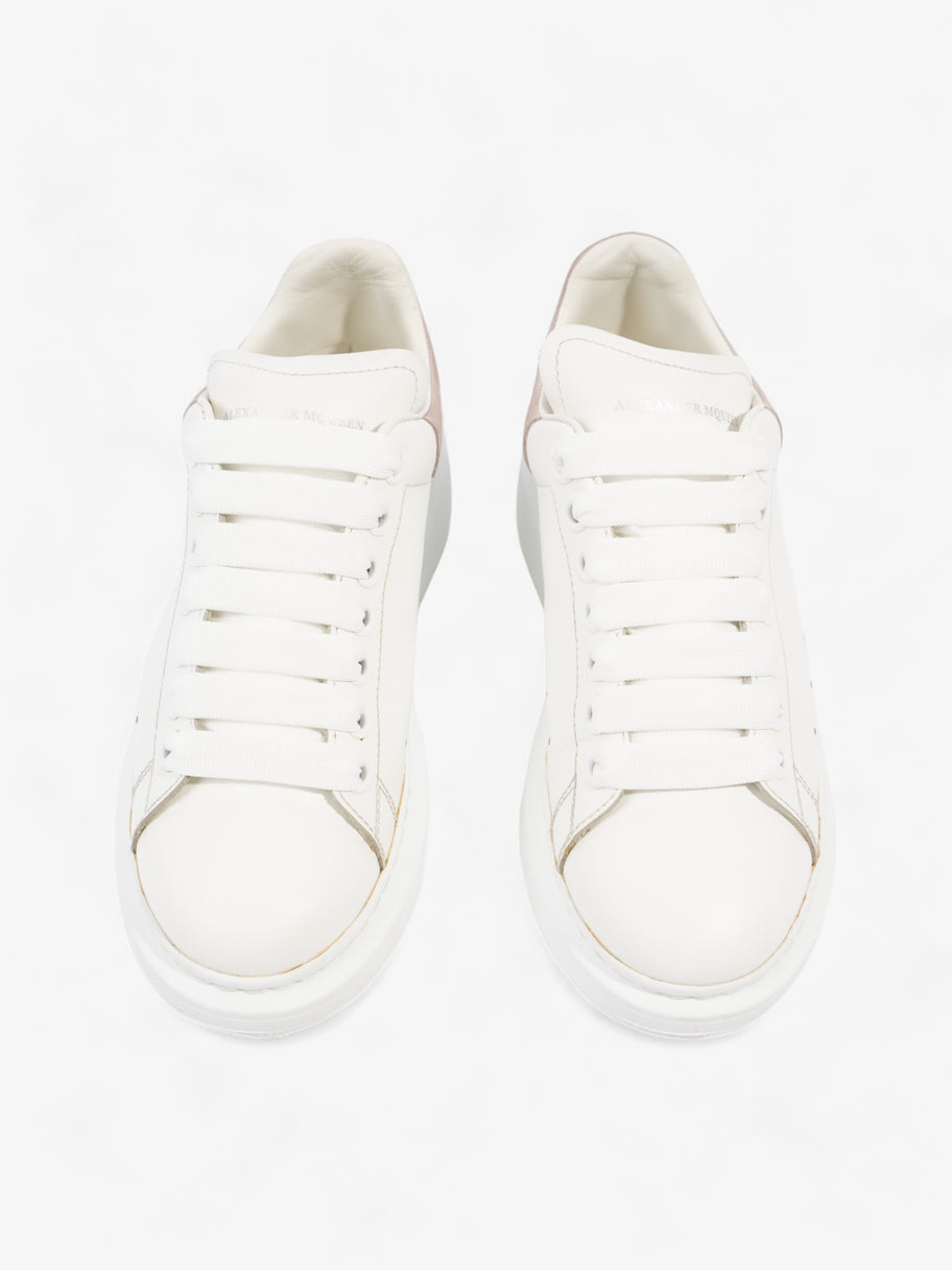 Alexander McQueen Oversized Sneaker White / Pink Tab Leather EU 37.5 UK 4.5 Image 8