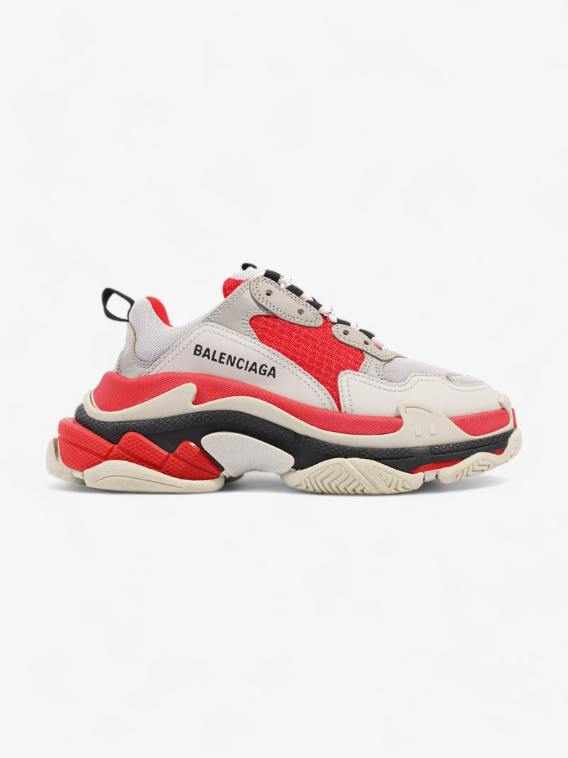  Triple S Red / Grey / White Mesh EU 37 UK 4