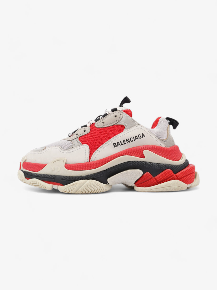 Triple S Red / Grey / White Mesh EU 37 UK 4 Image 5