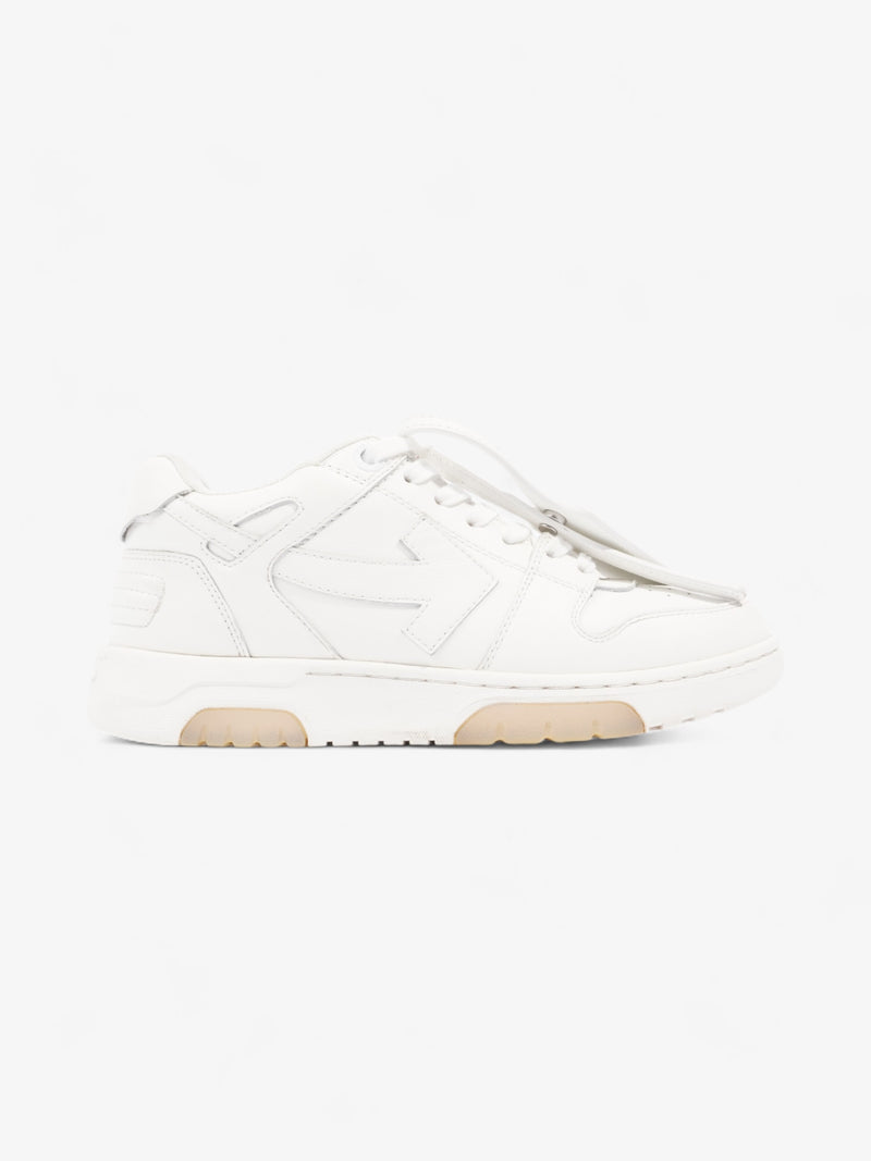  Off White Out Of Office Sneakers White  / Black Leather EU 39 UK 6