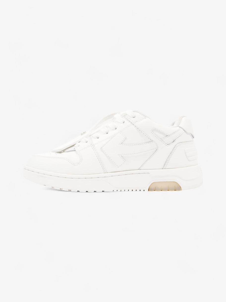 Off White Out Of Office Sneakers White  / Black Leather EU 39 UK 6 Image 3