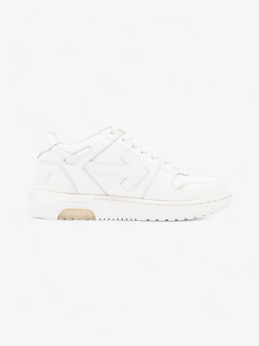 Off White Out Of Office Sneakers White  / Black Leather EU 39 UK 6 Image 4