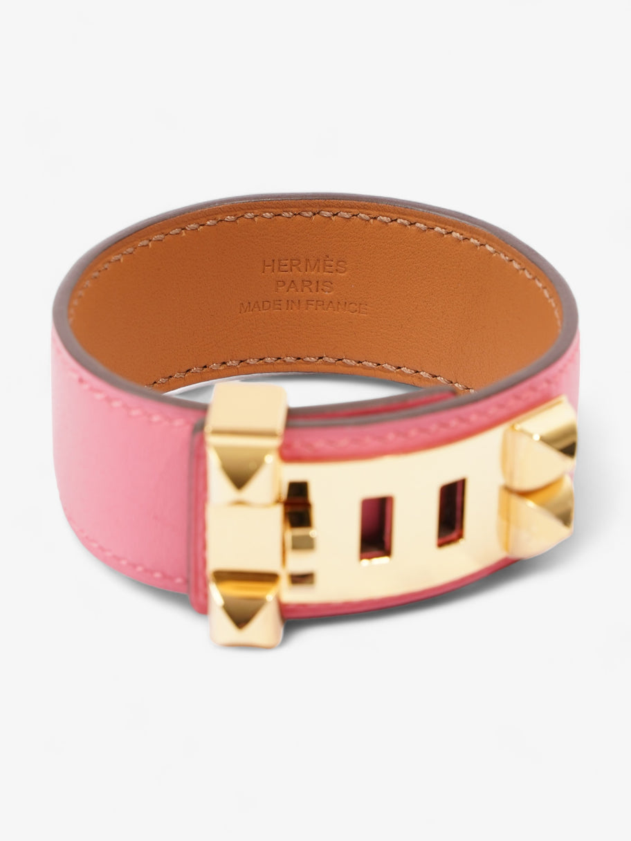 Collier De Chien Rose ExtrÍme Calfskin Leather T2 (15.5cm) Image 3