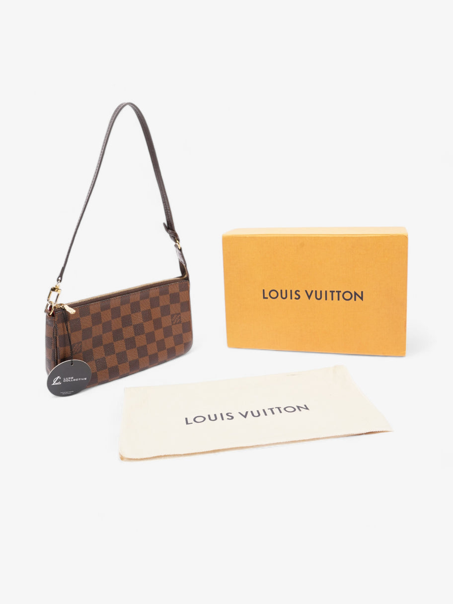 Louis Vuitton Pochette Accessoires Damier Ebene Coated Canvas Image 8