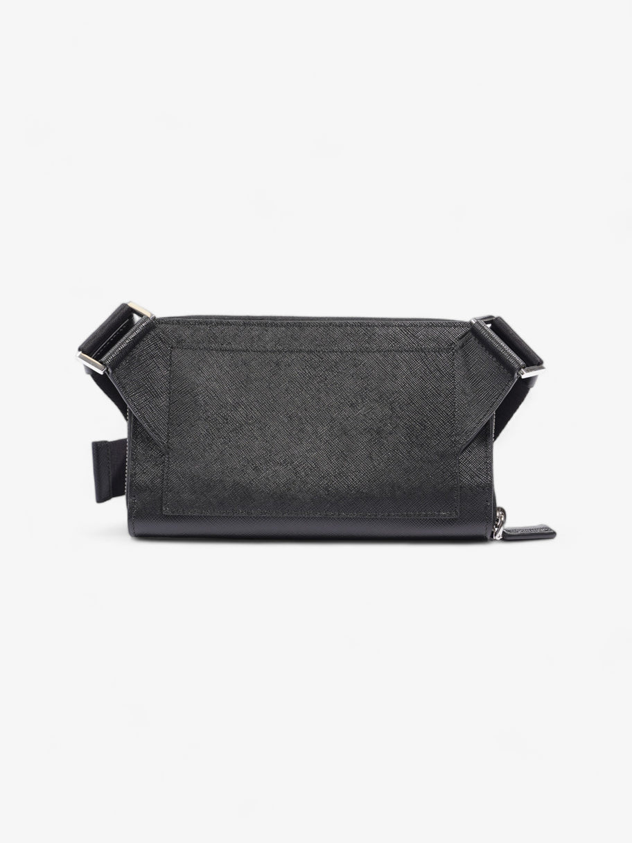 Belt Bag Black Saffiano Leather Image 4