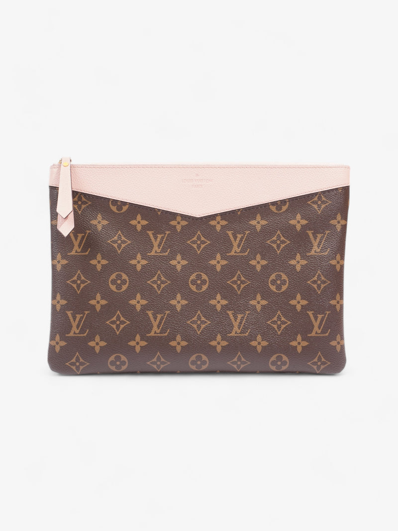  Louis Vuitton Daily Pouch Monogram / Rose Poudre Coated Canvas