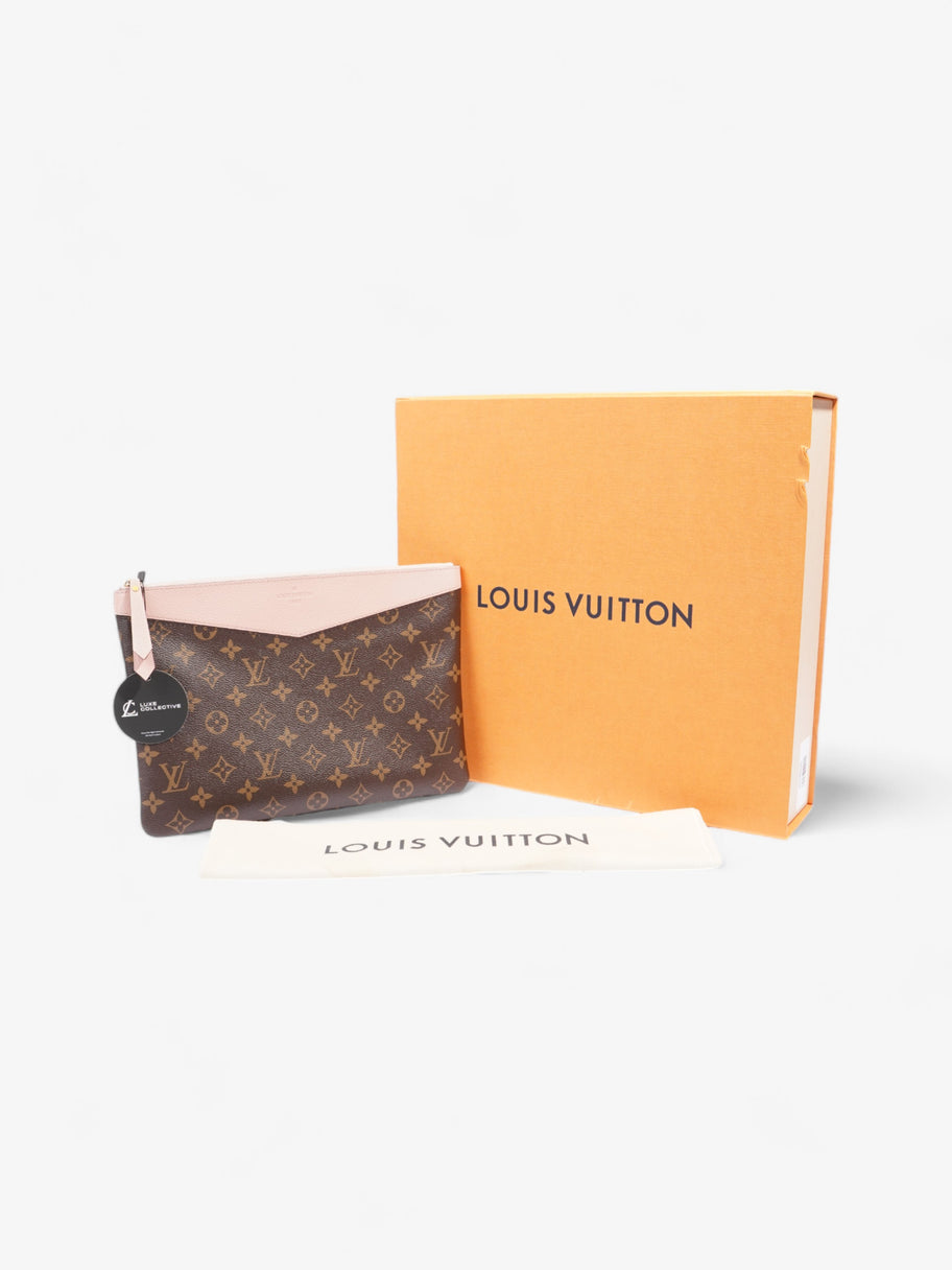 Louis Vuitton Daily Pouch Monogram / Rose Poudre Coated Canvas Image 7