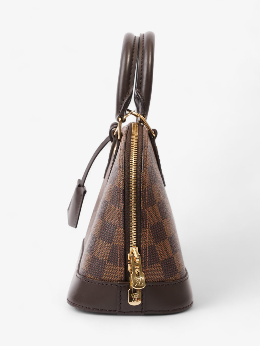 Louis Vuitton Alma Damier Ebene Coated Canvas BB Image 3