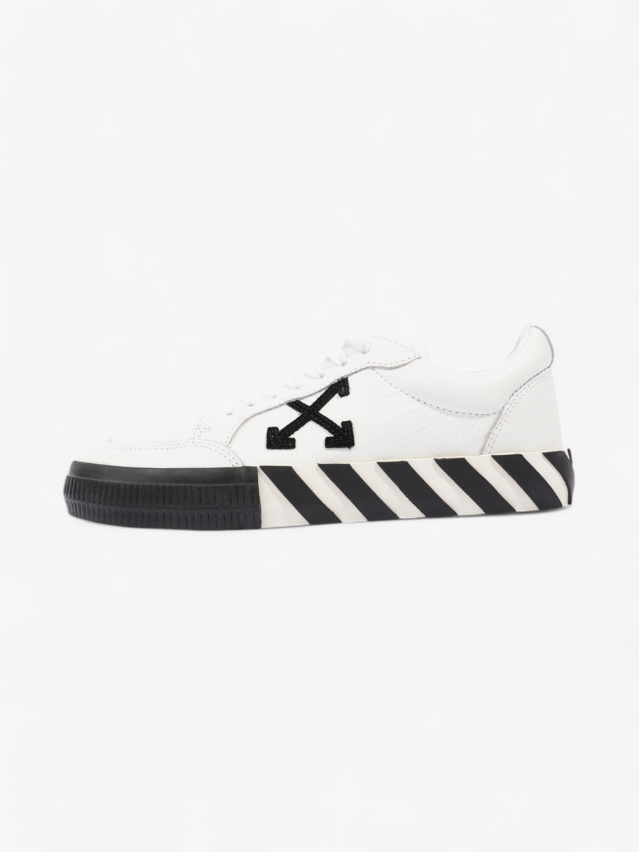 Off White Vulcanised Low-top White  / Black / Red Leather EU 39 UK 6 Image 5