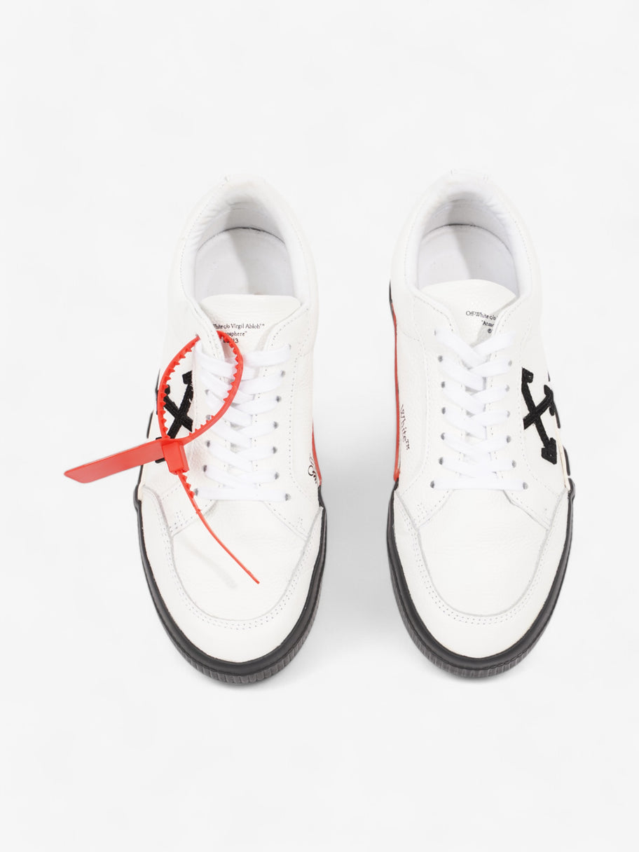 Off White Vulcanised Low-top White  / Black / Red Leather EU 39 UK 6 Image 8