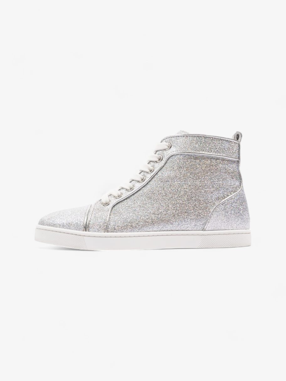 Christian Louboutin Bip Bip Orlato Silver Glitter EU 35.5 UK 2.5 Image 5