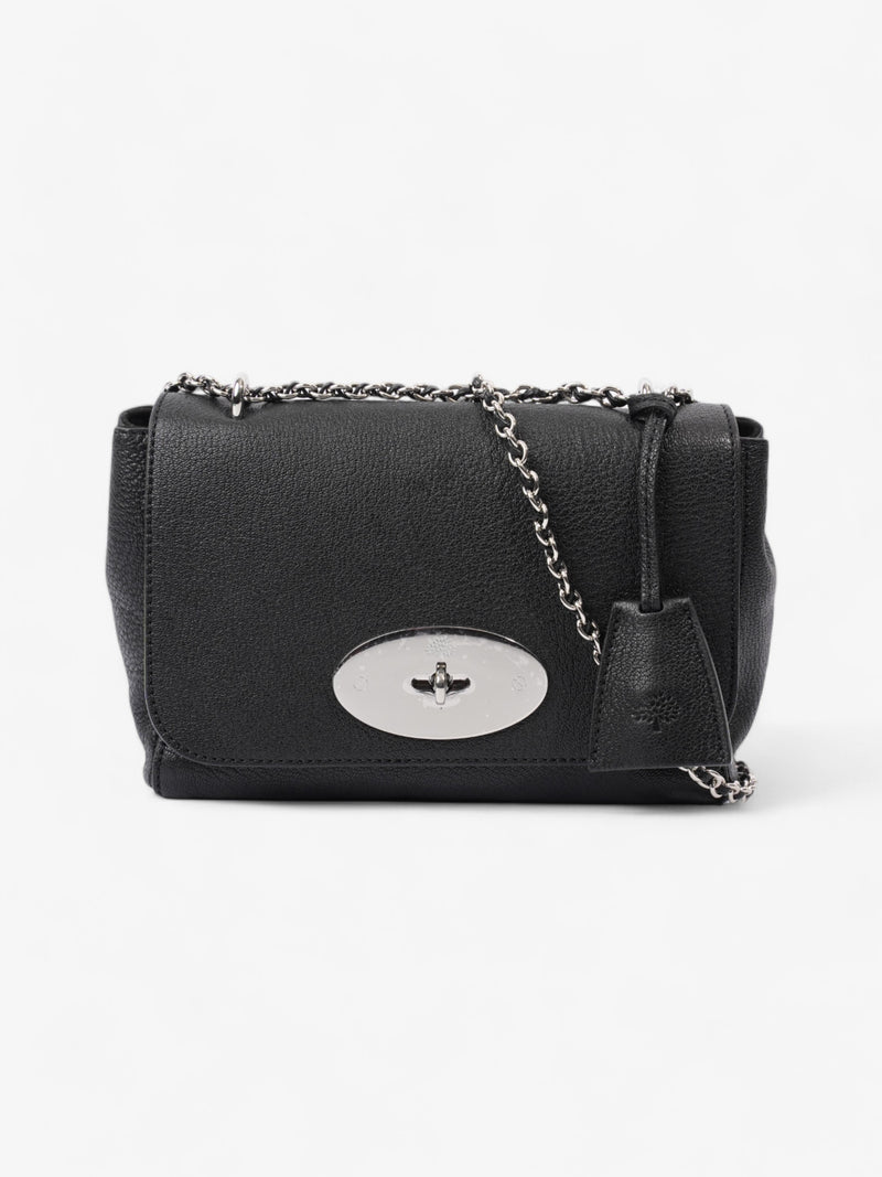  Mulberry Lily Black Goatskin Leather