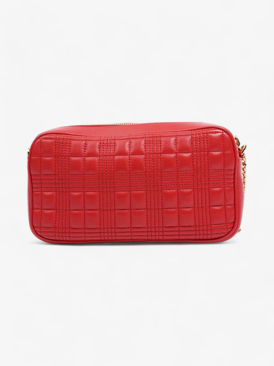 Burberry Lola Camera Bag Red Leather Small Image 4