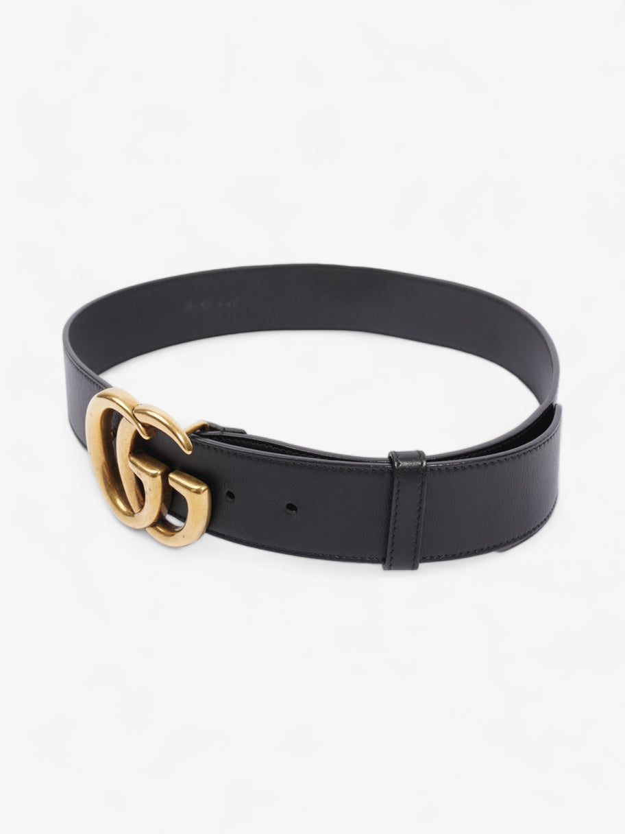 Gucci GG Marmont Belt Black Leather 75cm 30