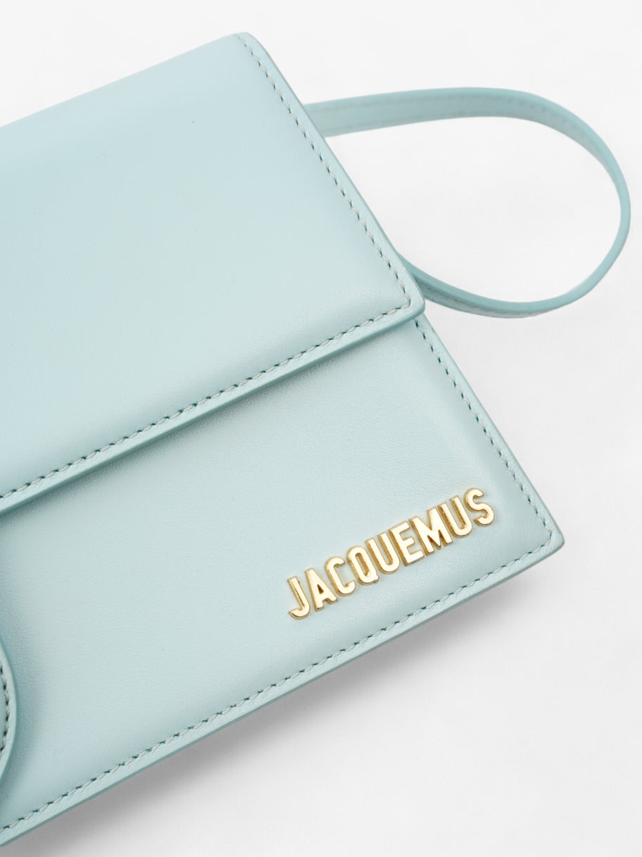 Jacquemus Le Bambino Long Light Turquoise Leather Image 7