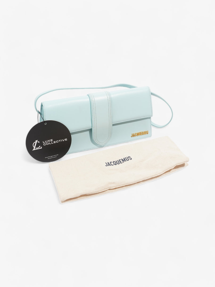 Jacquemus Le Bambino Long Light Turquoise Leather Image 9