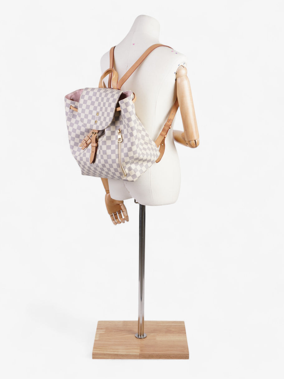 Louis Vuitton Sperone Backpack Damier Azur Coated Canvas Image 2